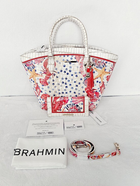 Brahmin Handbags - NEW Brahmin MULTI CHATTAWAY Jeanne w/Adelle Wallet